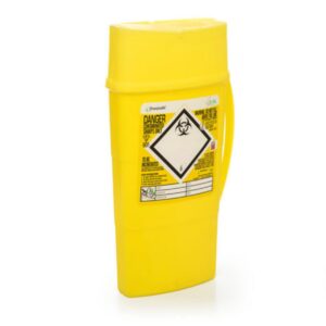 Sharpsafe Sharps Bin 0.6Ltr