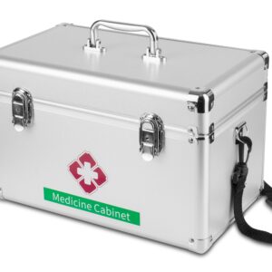 Click Medical Large Aluminium First Aid Kit