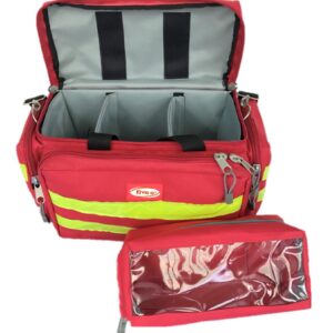 Click Medical Trauma Bag Red 44X5X28cm
