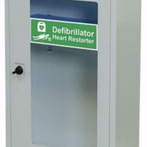 Click Medical Indoor Defibrillator Cabinet With Thumb Lock