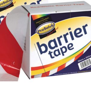 Prosolve Barrier Tape 70mm X 500M Red / White
