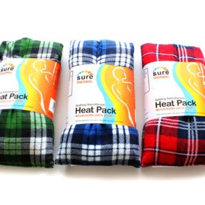 Click Medical Sure Thermal Heat Pack Tartan Assorted (Pack of 6)
