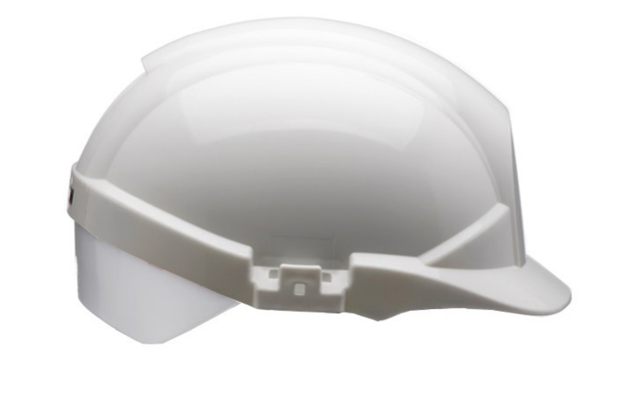 Centurion Reflex Safety Helmet White With Silver Rear Flash S12Wsa
