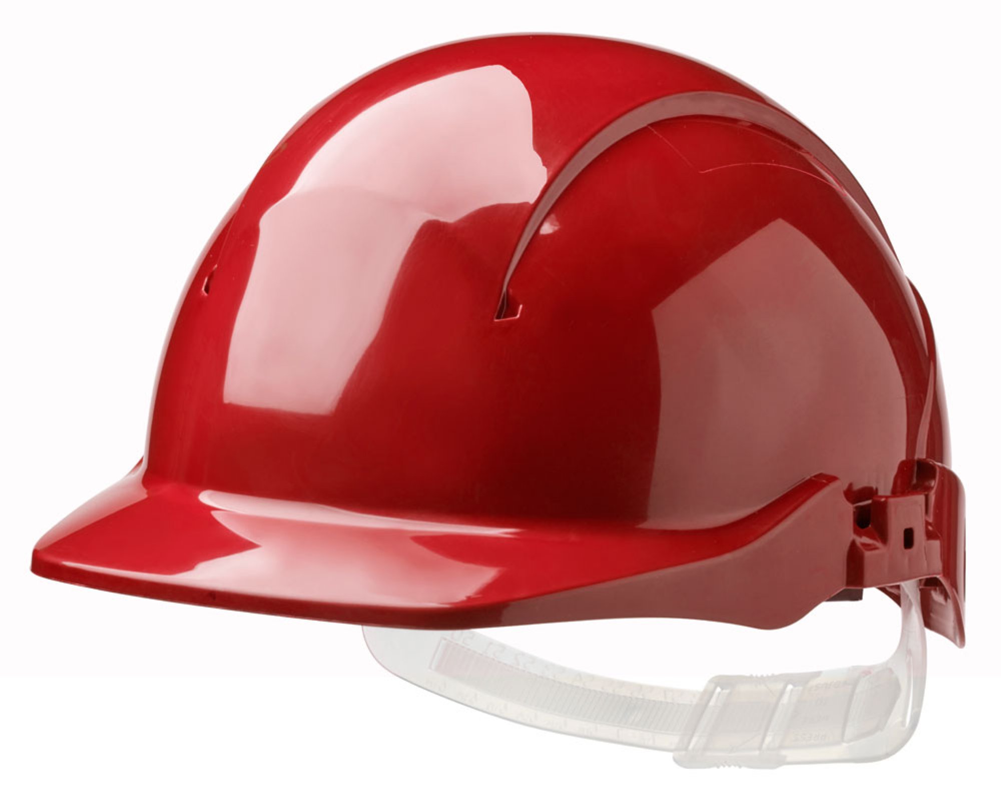Centurion Concept Core Full Peak Slip Ratchet Vented Helmet Red