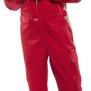 Beeswift Premium Boilersuit Red 46