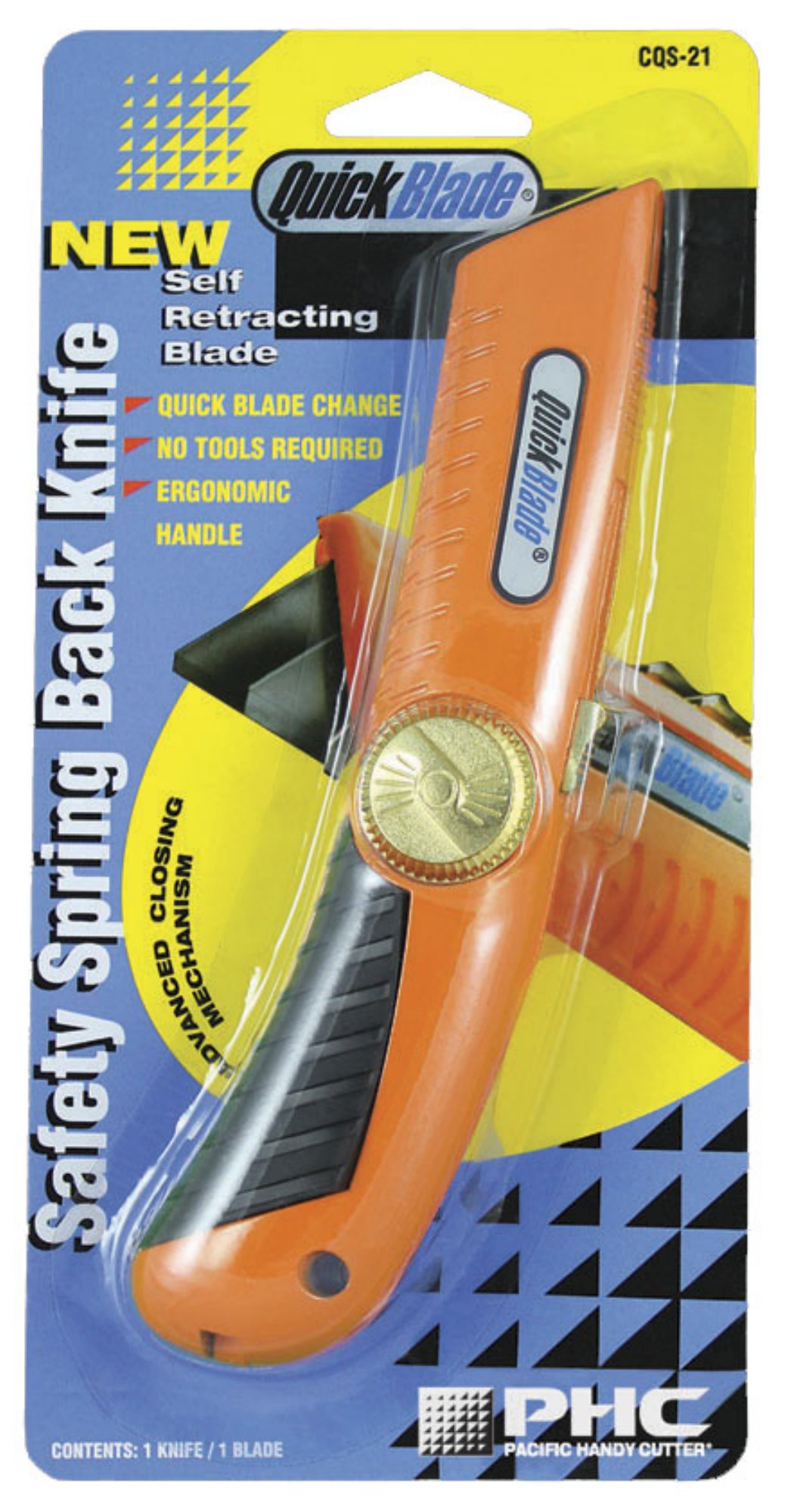 PHC Safety Spring Back Knife