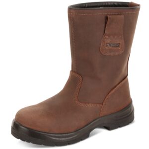 Beeswift S3 Pur Rigger Boot Brown 11