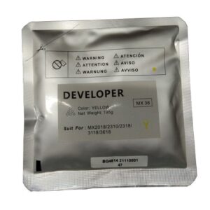 Compatible Sharp MX36 Yw Developer Bag