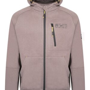 JCB Trade Zip Thru Hoodie Grey L