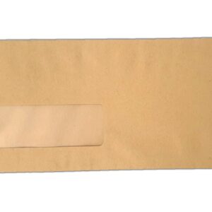 Envelope DL Manilla 80gsm Window 110x220mm (pack of 1000)
