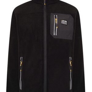 JCB Trade Fleece Full Zip Black L