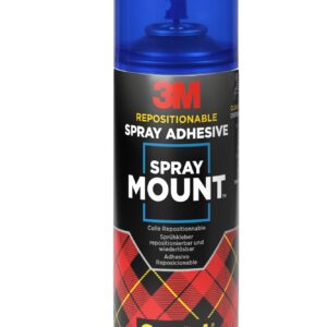 3M Scotch SprayMount Adhesive Spray, 400 ml, 1 Can/Pack