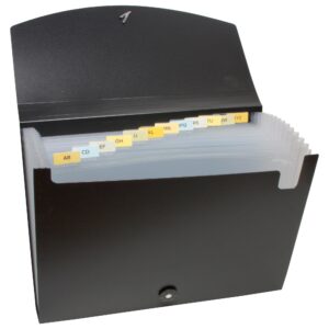 Eco Eco A4 50% Recycled Expanding File with 13 Pockets - Single