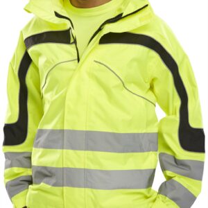 Beeswift Eton Breathable En471 Jacket Saturn Yellow L