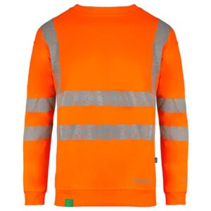 Envirowear Hi-Vis Sweatshirt Orange L