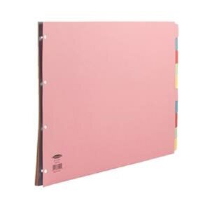 Concord Divider A3 Landscape 10 Part Assorted Index Divider