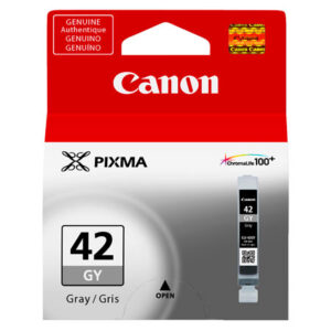 Canon 6390B001 (CLI-42GY) Ink Cartridge Grey 492 Pages 492 Photos 13ml