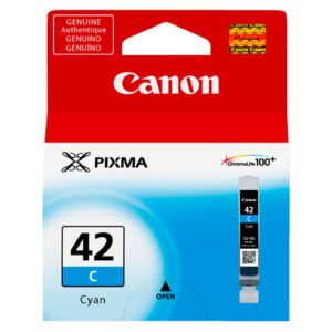 Canon 6385B001 (CLI-42C) Ink Cartridge Cyan 300 Photos 13ml