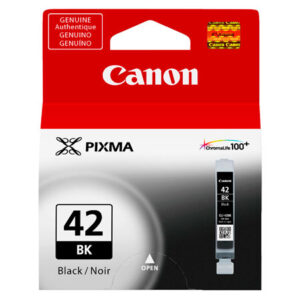 OEM Canon 6384B001 ( CLI-42BK) Ink Cartridge Black 900 Photos 13ml