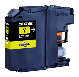 OEM Brother LC123Y Ink Cartridge Yellow 600 Pages 5.9ml