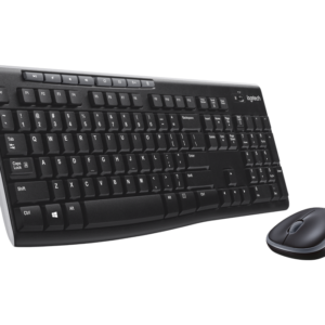 Logitech Wireless Combo MK270 Keyboard Mouse included USB Qwerty English Black