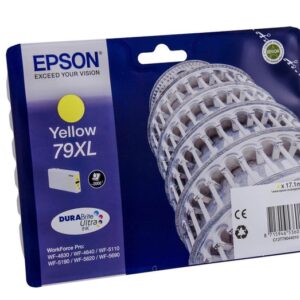OEM Epson 79XL High Capacity Yellow Ink Cartridge C13T79044010