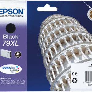 OEM Epson 79XL High Capacity Black Ink Cartridge C13T79014010