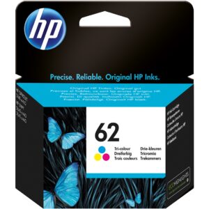 OEM HP 62 Tri-Colour Original Ink Cartridge C2P06AE