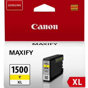 OEM Canon PGI-1500XLY Yellow Hi Cap Ink Cartridge