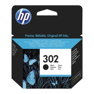 OEM HP 302 Black Original Ink Cartridge F6U66AE