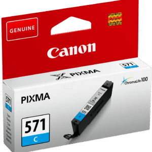 OEM Canon CLI-571C Cyan Original Ink Cartridge 0386C001