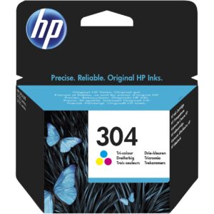 OEM HP 304 Tri-Colour Original Ink Cartridge N9K05AE