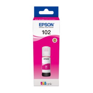 OEM Epson 102 Magenta Ecotank Original Ink Bottle C13T03R340
