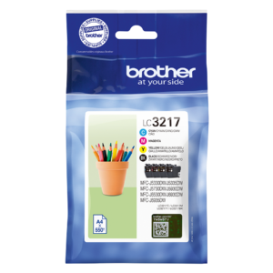 OEM Brother LC3217VAL Ink Cartridge BKCMY