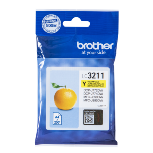 Brother LC3211Y Ink Cartridge Yellow 200 Pages