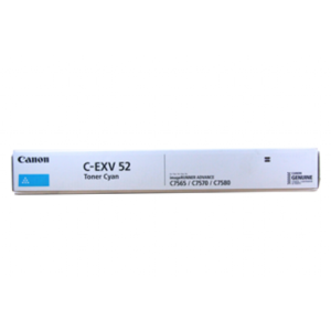 Canon 0999C002AA IRADV C75XX Cyan Toner CEXV52
