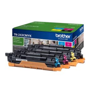OEM Brother TN243CMYK  4 x 1000 Pages Original Toner Multipack