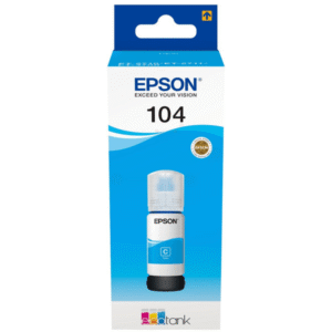 OEM Epson C13T00P240 (104) Ink Bottle Cyan 7.5k Pages 65ml