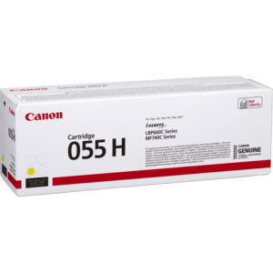 OEM Canon 055HY Yellow High Cap 5900 Pages Original Toner 3017C002