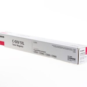 Canon 0486C002AA IRADV C55XX 26K Magenta Toner CEXV51L