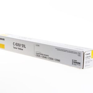 Canon 0487C002AA IRADV C55XX 26K Yellow Toner CEXV51L