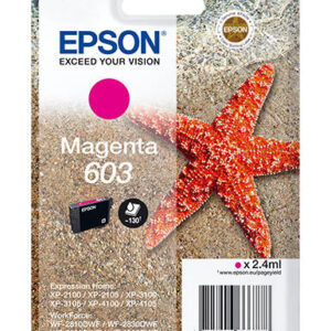 OEM Epson 603 Magenta Original Ink Cartridge C13T03U34010