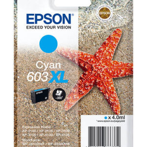 OEM Epson 603XL High Capacity Cyan Ink Cartridge T03A24010