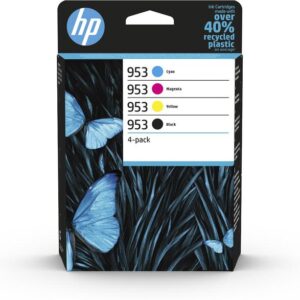 OEM HP 953 4 Colour CMYK Original Ink Cartridge Multipack 6ZC69AE