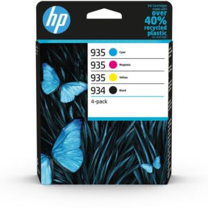 HP 6ZC72AE (934/935) Ink Cartridge Multi Pack 10ml + 3x4 5ml Pack Qty 4
