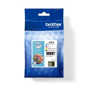 Brother LC424VAL Ink Cartridge Multi Pack BKCMY 4x750 Pages