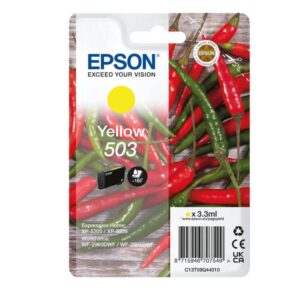 Epson C13T09Q44010 503 Ink Cartridge Yellow 165 Pages 3.3ml