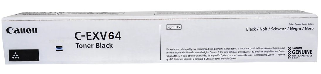 OEM Canon 5753C002 C-EXV64 Toner Cartridge Black 60k