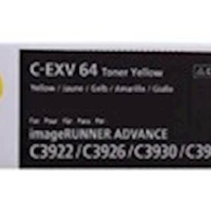 OEM Canon 5756C002 C-EXV64 Toner Cartridge Yellow 60k