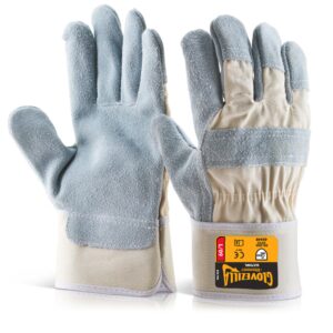 Beeswift Glovezilla Cut Resistant Rigger Glove White 2XL (Pair)